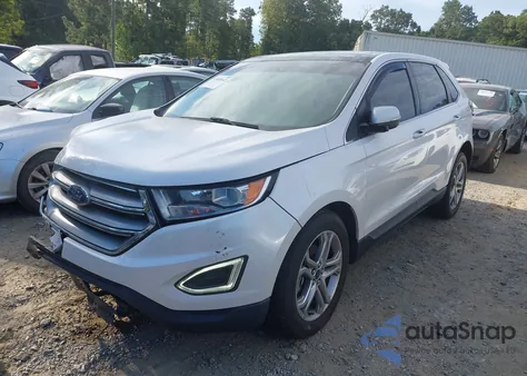2017 Ford Edge Titanium из США, поврежденный, VIN 2FMPK3K90HBC51466